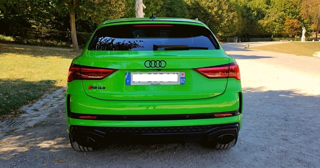 Audi RS Q3 Sportback arrière