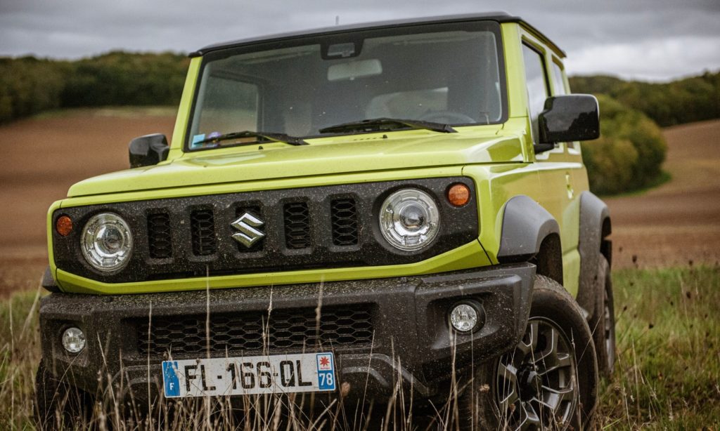 Suzuki Jimny : vue en 3/4 avant