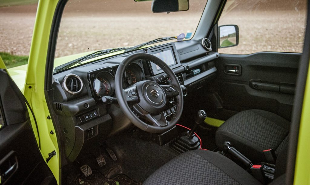 Suzuki Jimny : l'intérieur