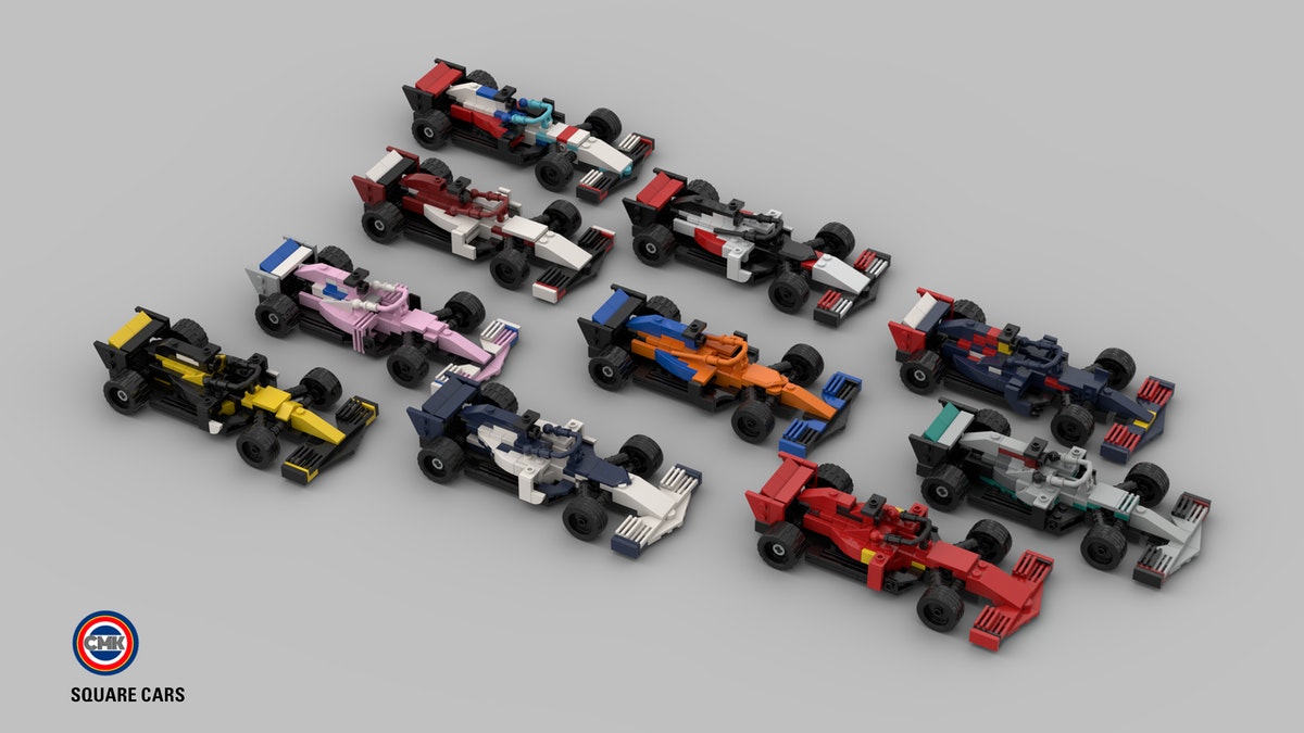 Les monoplaces Formule 1 de 2020 recréées en Lego