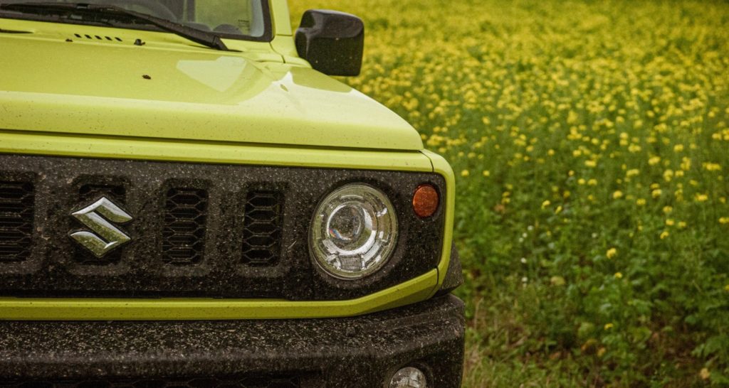 La calandre du Suzuki Jimny 