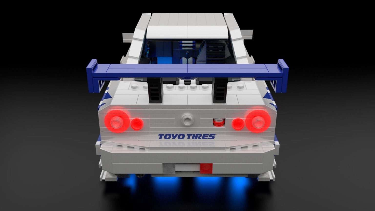 Lego nissan skyline r34