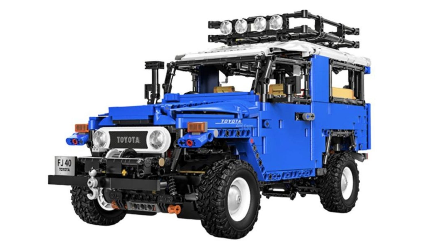 Le Toyota Land Cruiser FJ40 a maintenant une magnifique version Lego