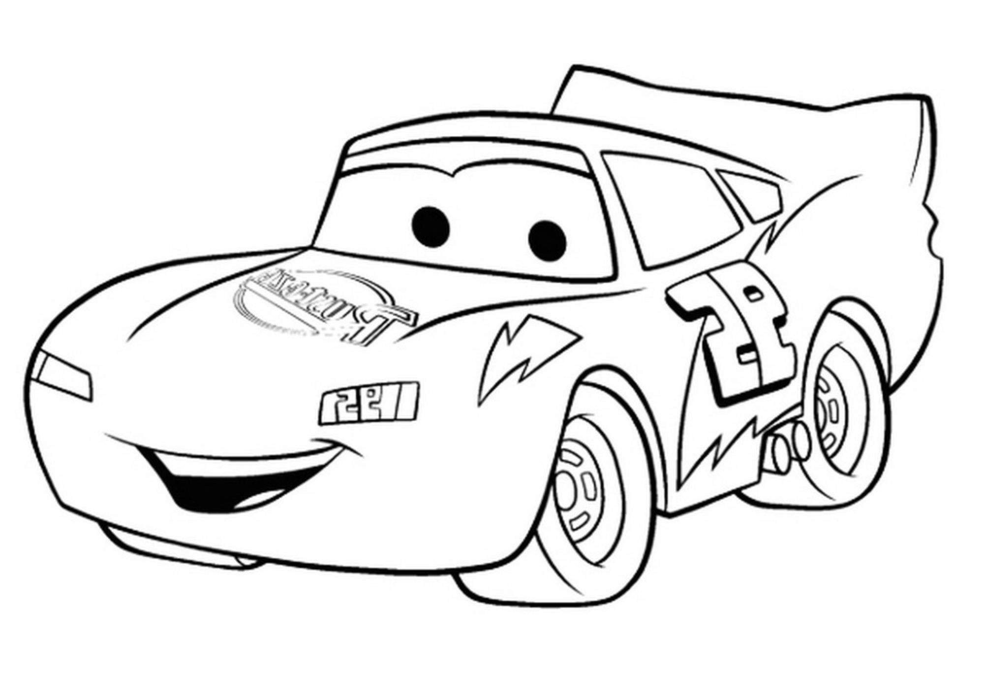 Des coloriages de voiture pour votre enfant ou vous, si vous aimez