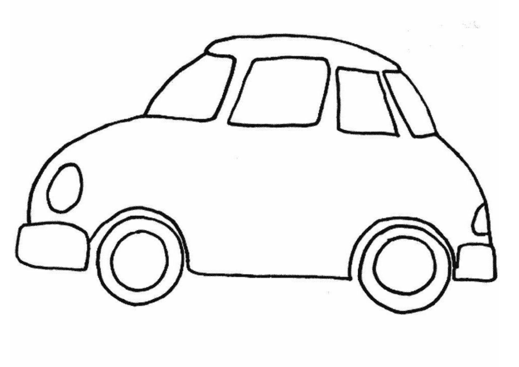 Des coloriages de voiture pour votre enfant ou vous, si vous aimez