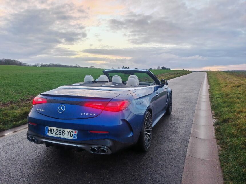 Essai Mercedes-AMG CLE 53 Cabriolet : la bonne motorisation