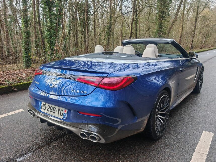 Essai Mercedes-AMG CLE 53 Cabriolet : la bonne motorisation