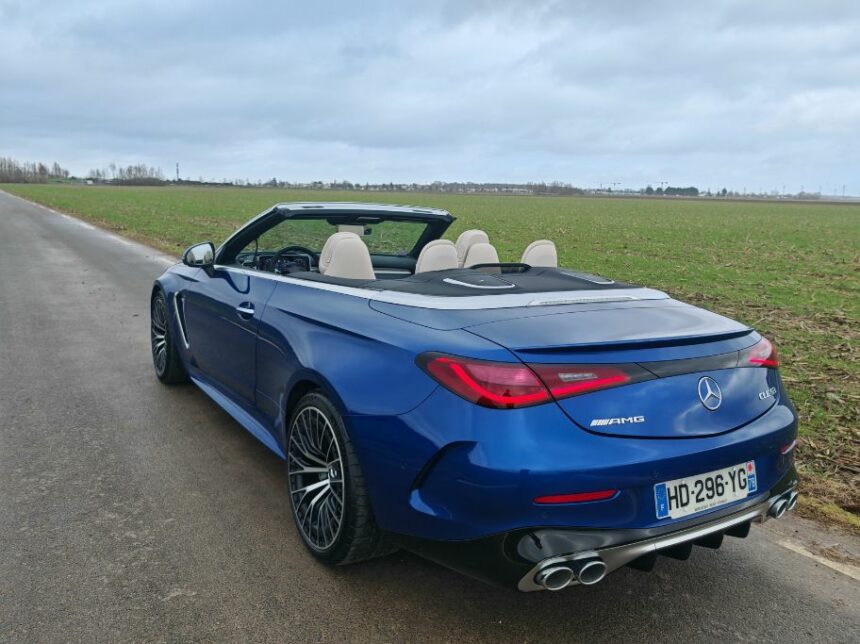 Essai Mercedes-AMG CLE 53 Cabriolet : la bonne motorisation